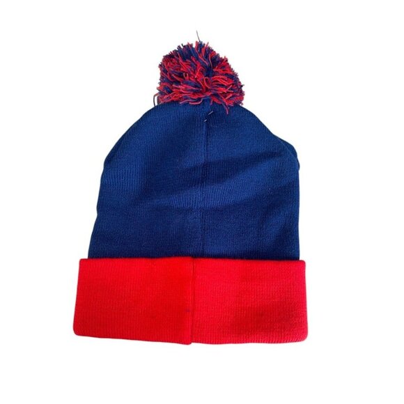 Paw Patrol Kids Winter Hat & Mittens Set With Pom - Navy & Red - Picture 2 of 2